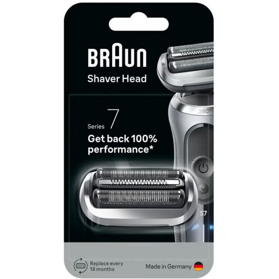 Braun Series 7, Silver Shaver Head, 74S