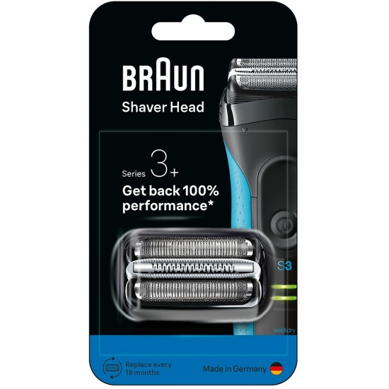 Braun Series 3, Black Shaver Head, 32b Braun Series 3, Black Shaver Head, 32b