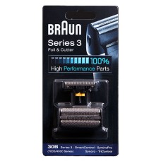 Braun Series 3 Syncro, TriControl Black Foil & Cutter, 30b