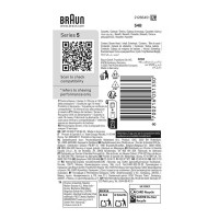 Braun Series 5 Black Shaver Head, 54B Braun Series 5 Black Shaver Head, 54B