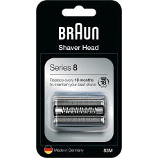 Braun Series 8 Silver Shaver Head, 83M