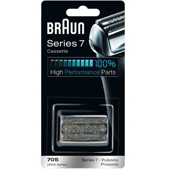 Braun Series 7, Pulsonic Silver Cassette, 70s