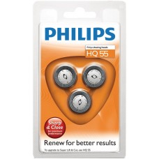 Philips SuperReflex Replacement Rotary Cutting Heads, HQ55